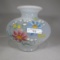 Fenton opalescent HP vase