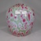 Fenton Dave Fetty ginger jar Monet Garden