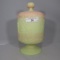 Fenton burmese Church covered jar