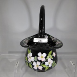 Fenton Louis Piper ebony basket 9