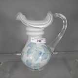 Fenton HP milk glass 6