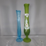 2 bud vases as shown