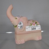 Fenton burmese elephant 2 pc box HP