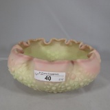 Fenton burmese Orange Tree cupped bowl