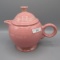 pink Fiesta tea pot