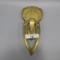 Brass Deco door knocker-signed G-G 2038