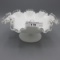 Fenton white/silvercrest bowl