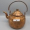 Swedish copper tea pot