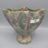 Burley Winter pottery fan vase-multicolor