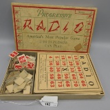 Vintage Radio Game (like Bingo)