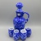 Gibson blue granite 5-pc. pitcher (9.5