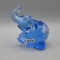 Fenton Blue HP Circus Elephant
