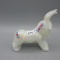 Fenton White Carnival HP Donkey