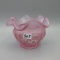 Fenton Pink HP Bowl 3.5