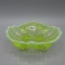 Mosser vaseline opal Eye Winker candy dish