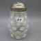 Vintage French Opal. Dot Optic sugar shaker 5