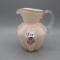 Fenton pink cased Violets pitcher-5