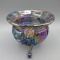 purple Carnival 4-footed bowl-4