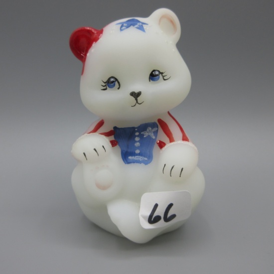 Fenton Patriotic bear-HP by K. Bushkirk