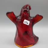 Fenton ruby Ghose (Mosser made for gift shop)