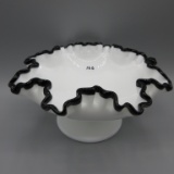 Fenton ebony crest compote-4