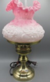 Fenton rosalene Student lamp