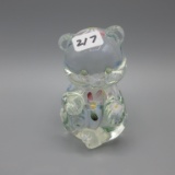 Fenton crystal HP sitting bear