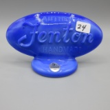 Fenton periwinkle oval logo