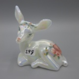 Fenton White Irid. HP Deer