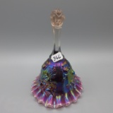Fenton plum opal. Cabbage Rose bell