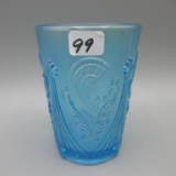 Vintage blue carnival tumbler