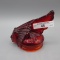 Bennett Glass Red Indian Radiator Cap