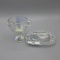 Westmoreland Chick pin tray and Egg Cup