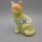 Fenton Satin BUrmese Sitting Cat