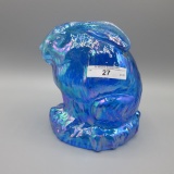 Fenton BLue Iridized Bunny