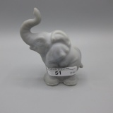 Fenton Grey Satin Elephant