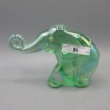 Imperial Green Iridized Elephant