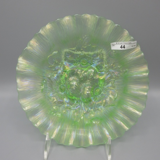 Northwood 8.5" ice green Poppy Show PCE bowl Yes, that's correct, a PCE pop