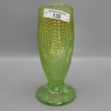 Northwood Ice Green Corn Vase. Very close to Lime