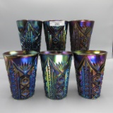 (6) Imperial Electric Purple Chatelaine Tumblers Selling Choice. All are we