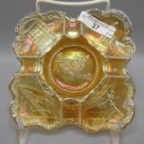 Millersburg marigold Cleveland Memorial ashtray. Rarest color with only 4or