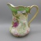Hiddem Image floral cider pitcher w/ mums decor 8.5