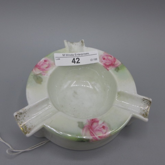 RS Germany floral ashtray