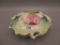 RS Prussia Iris mold floral powder box.