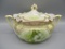 RS Prussia biscuit jar w/ Easter Lily decor