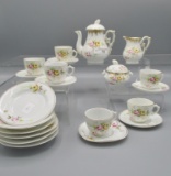 Early Years childs toy  floral teaset/ 23 pc