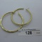 earrings-14K gold hoops