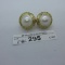 14K Gold Earring Set