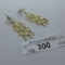 14K Gold Earring Set
