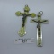 2 Crucifix as shown  Approx 4.5